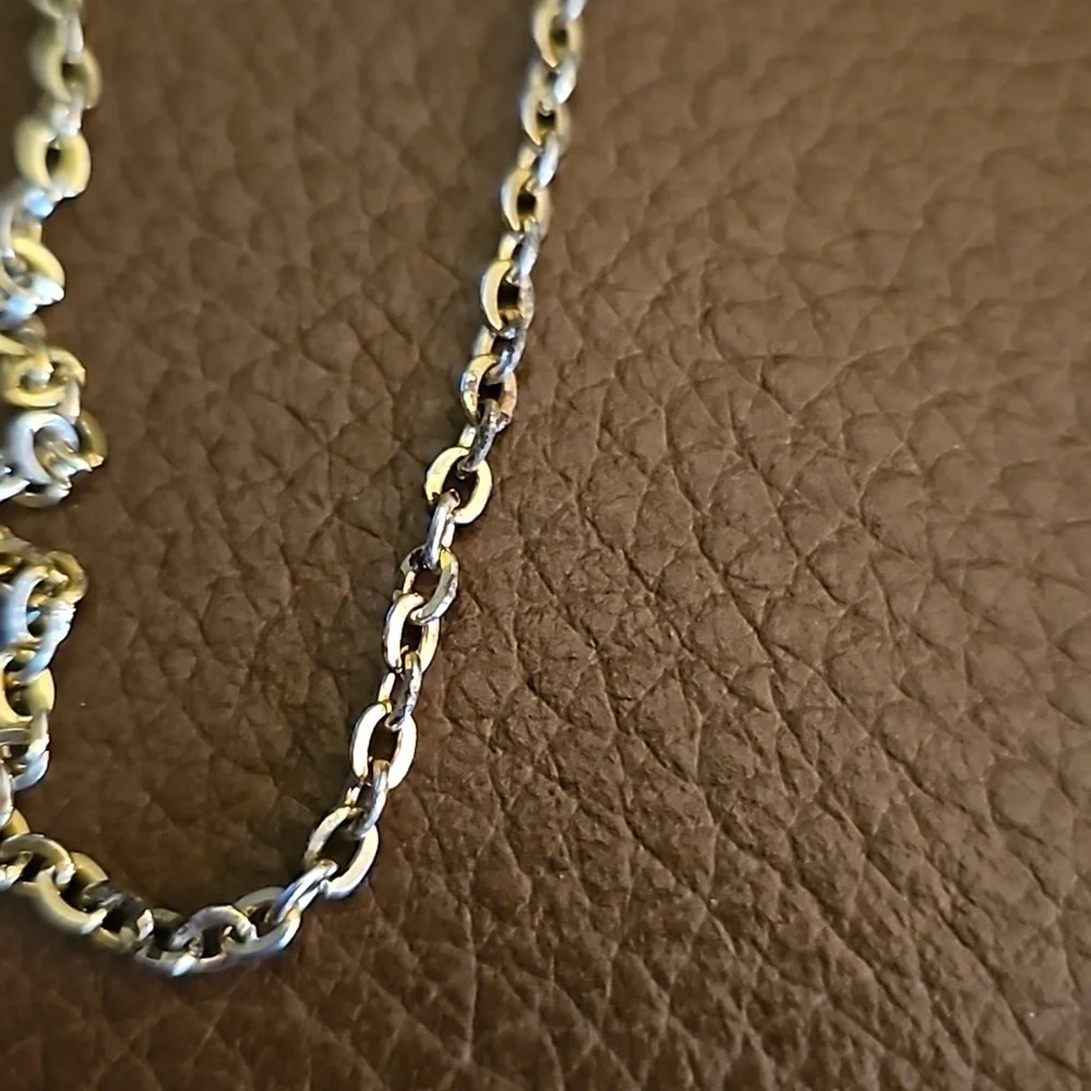 3/$30 Dainty Goldtone Layered Chain Necklace